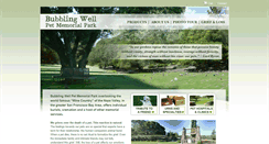 Desktop Screenshot of bubbling-well.com